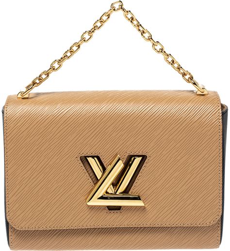 louis vuitton twist mm camel epi|twist mm epi leather handbags.